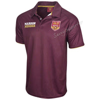 QLD Maroons State of Origin Mens Members Polo Shirt
