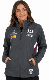 QLD Maroons State of Origin Ladies Wet Weather Jacket