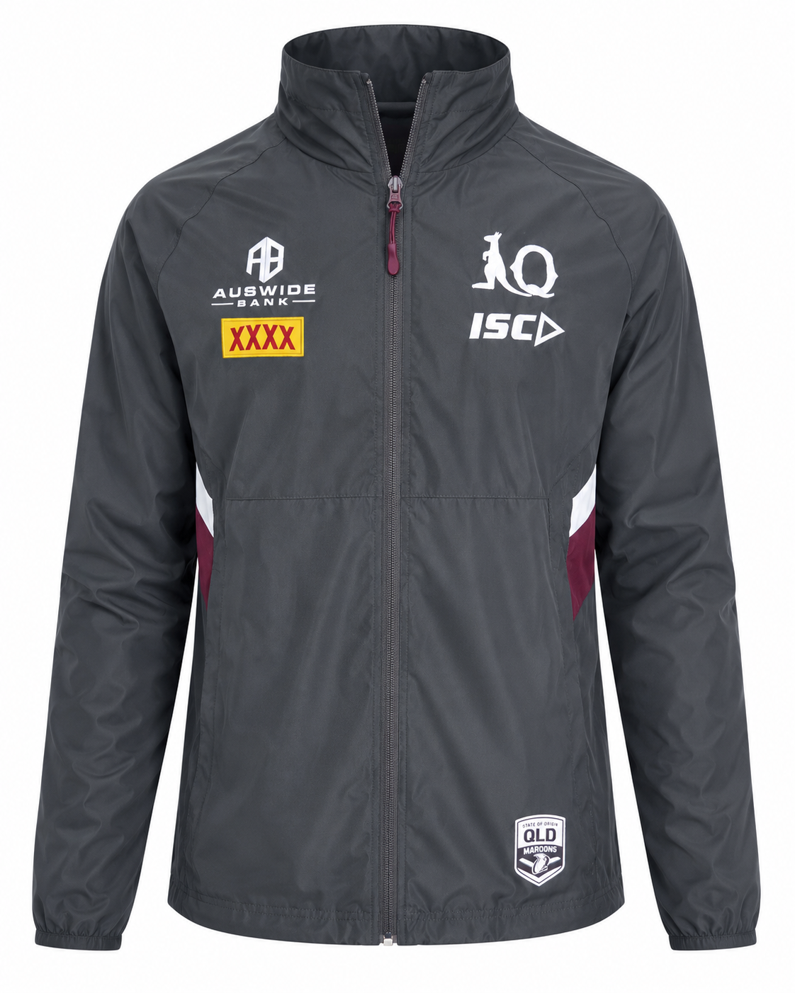 QLD Maroons State of Origin Ladies Wet Weather Jacket