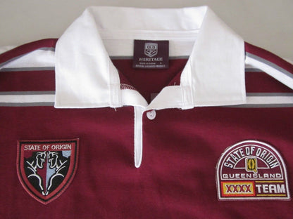 Queensland State of Origin Maroons 2001 Retro Jersey