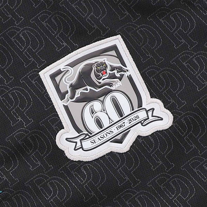 Penrith Panthers 2026 NRL Mens Black Media Polo Shirt