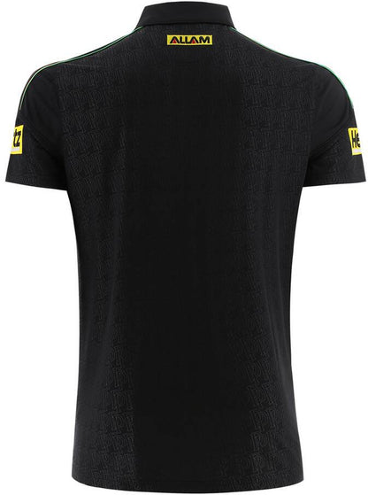 Penrith Panthers 2026 NRL Mens Black Media Polo Shirt