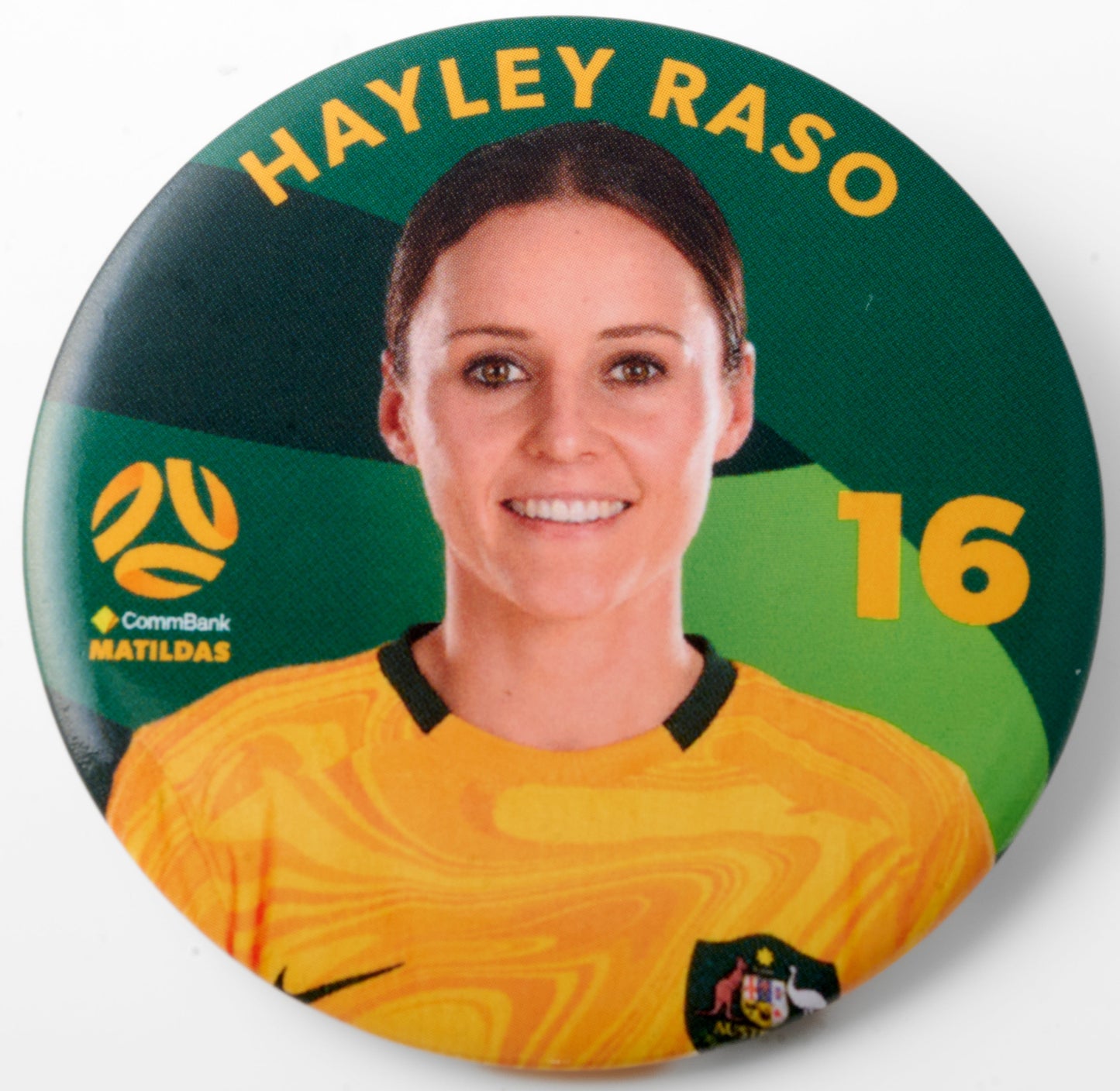 Australian Matildas 2026 Football Player Badge Hayley Raso