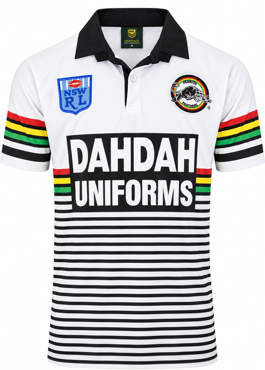 Penrith Panthers 1991 Dah Dah Away Retro Jersey
