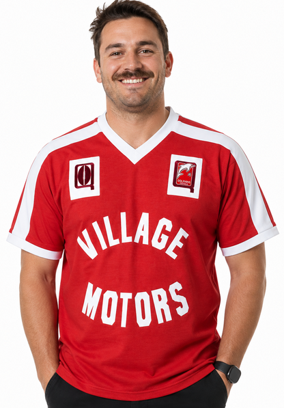 Redcliffe Dolphins 1983 NRL Mens Village Motors Retro Jersey