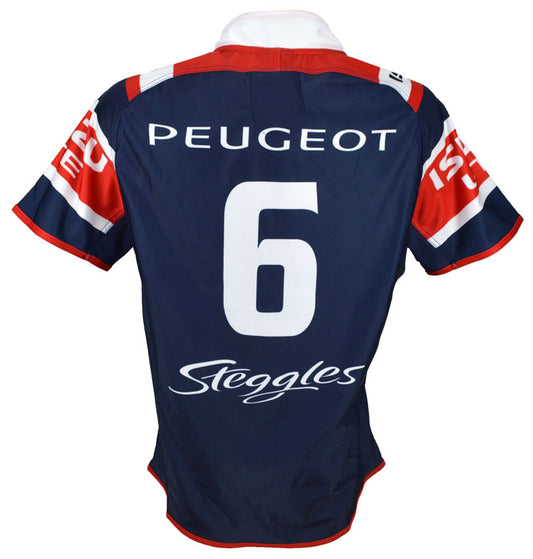 Sydney Roosters NRL Player Issue Home Jersey - No. 6 James Maloney