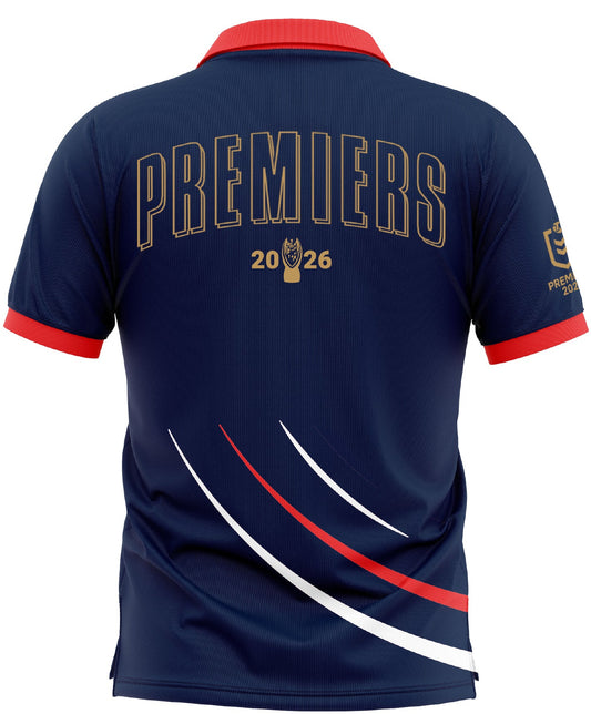 Sydney Roosters 2026 NRL Mens Premiers Polo Shirt *PRESALE*