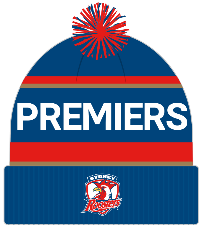 Sydney Roosters 2026 NRL Premiers Beanie *PRESALE*