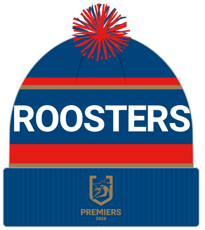 Sydney Roosters 2026 NRL Premiers Beanie *PRESALE*