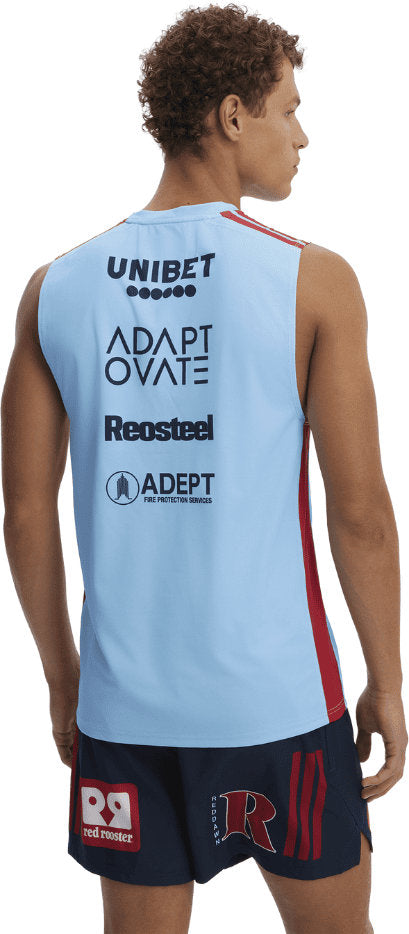 Sydney Roosters 2026 NRL Mens Sky Blue Training Singlet