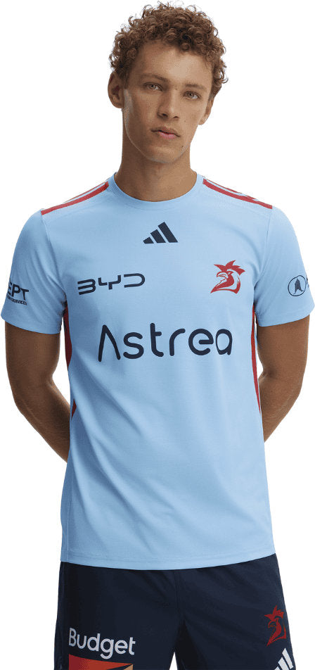 Sydney Roosters 2026 NRL Mens Sky Blue Training Shirt