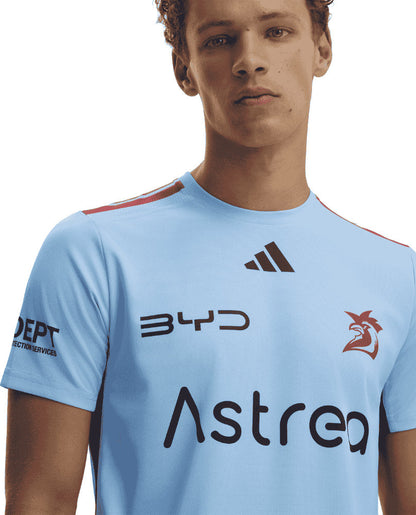 Sydney Roosters 2026 NRL Mens Sky Blue Training Shirt
