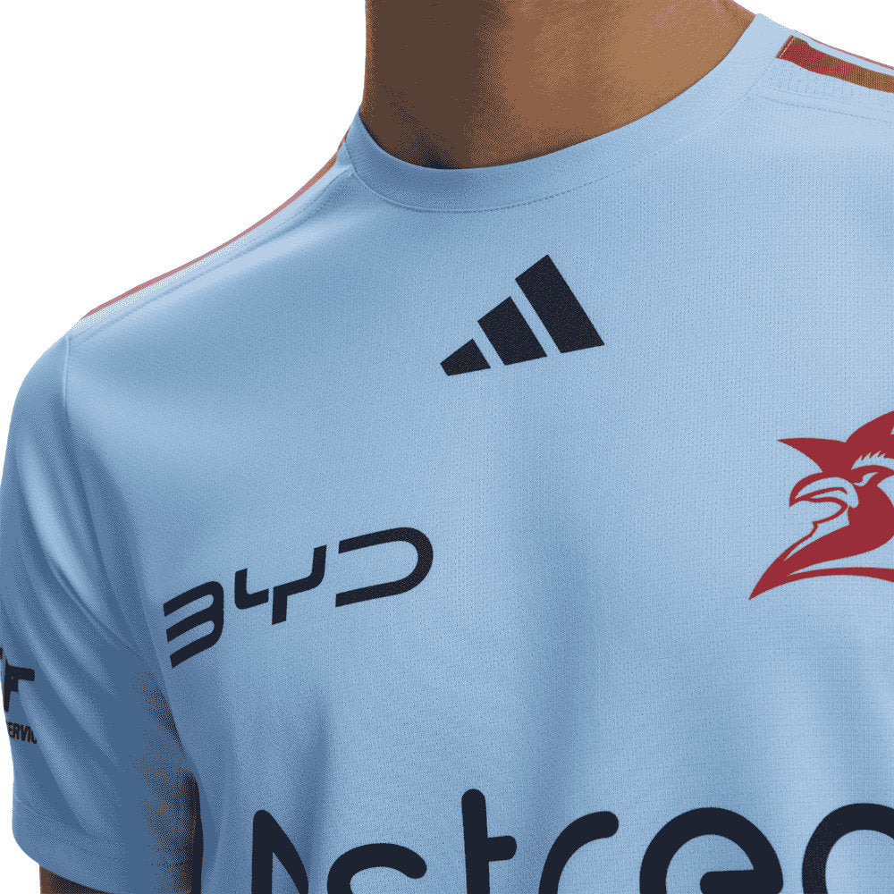 Sydney Roosters 2026 NRL Mens Sky Blue Training Shirt