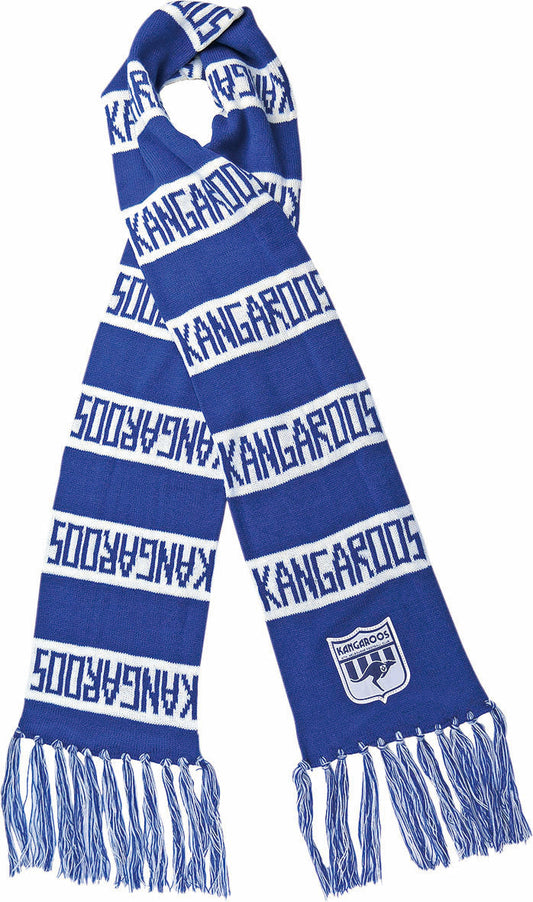 North Melbourne Kangaroos 2026 AFL Mens Heritage Bar Scarf