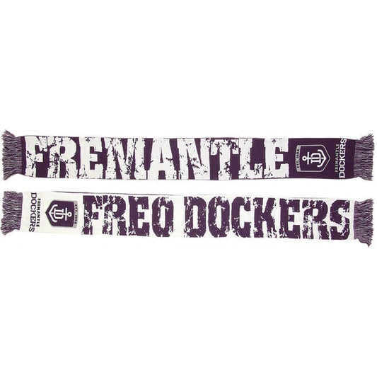 Fremantle Dockers 2026 AFL Mens Impact Scarf