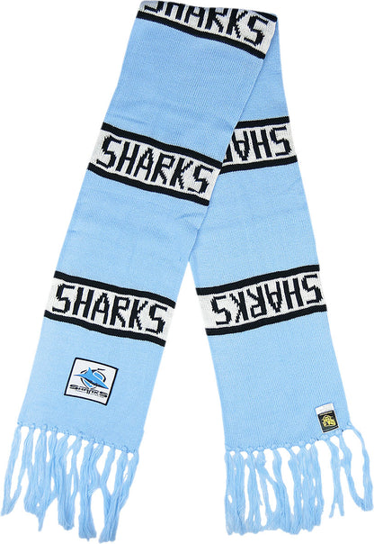 Cronulla Sharks 2026 NRL Traditional Bar Scarf