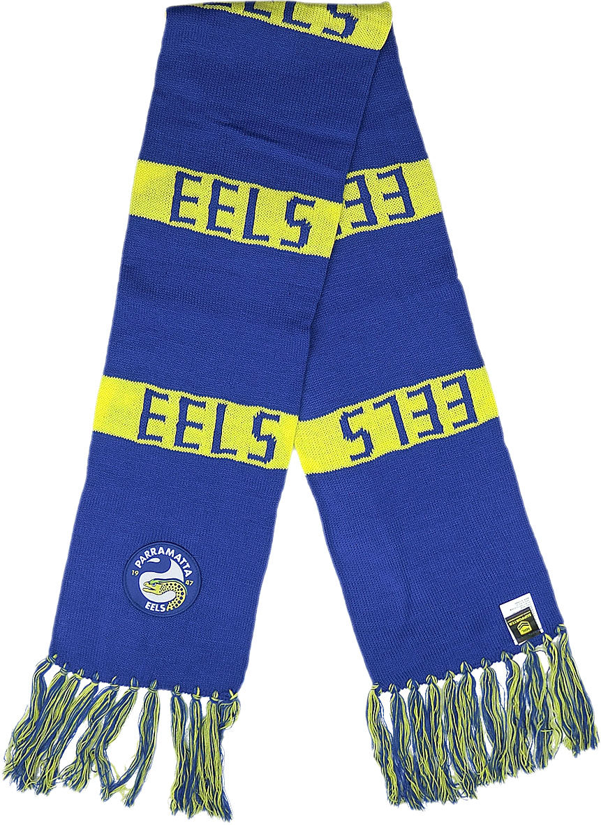 Parramatta Eels 2026 NRL Traditional Bar Scarf