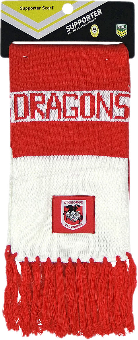St George Dragons 2026 NRL Traditional Bar Scarf