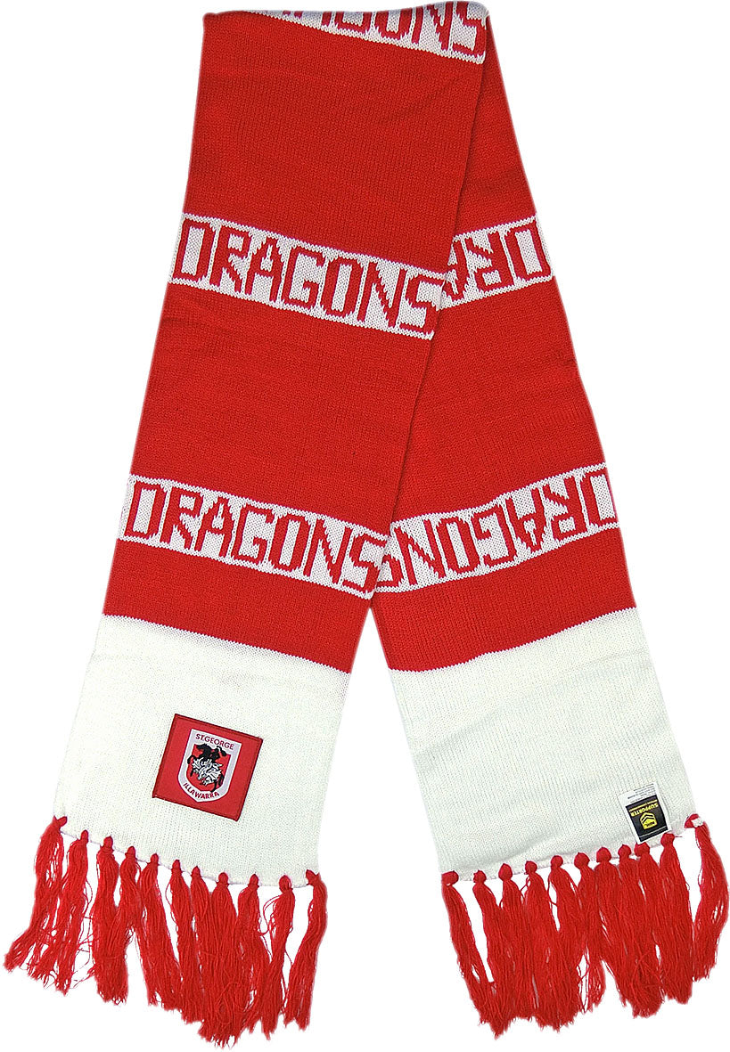 St George Dragons 2026 NRL Traditional Bar Scarf