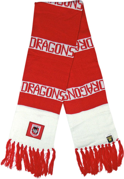 St George Dragons 2026 NRL Traditional Bar Scarf