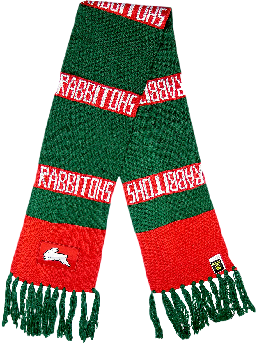 South Sydney Rabbitohs 2026 NRL Traditional Bar Scarf