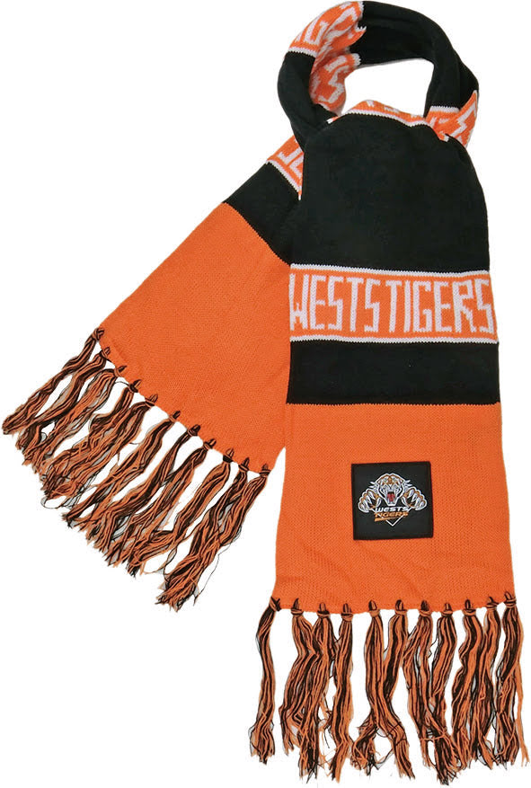 Wests Tigers 2026 NRL Traditional Bar Scarf