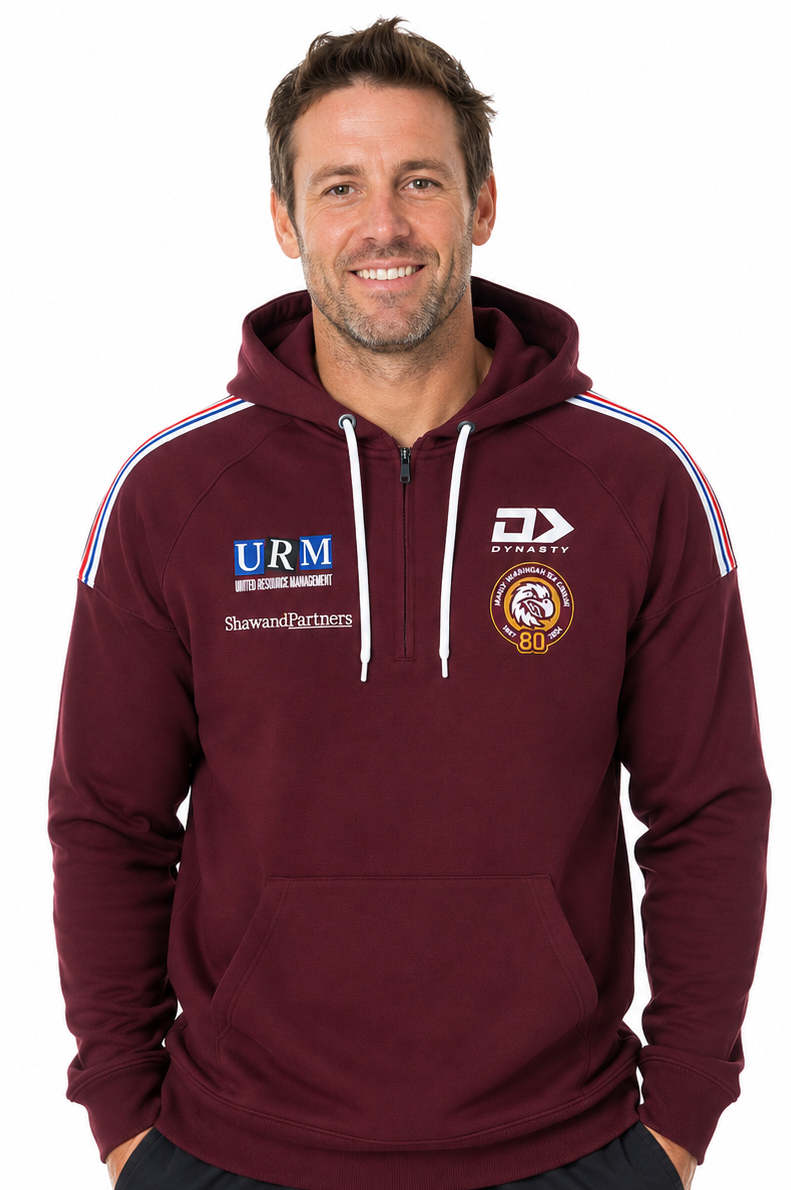 Manly Sea Eagles 2026 NRL Mens 1/4 Zip Hoodie