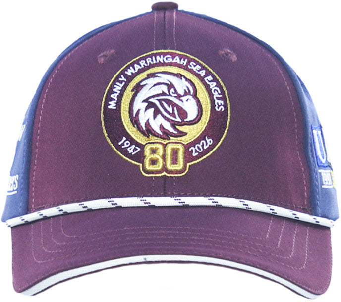 Manly Sea Eagles 2026 NRL Adults Media Cap