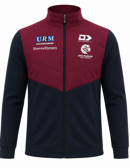 Manly Sea Eagles 2025 NRL Mens Hybrid Jacket