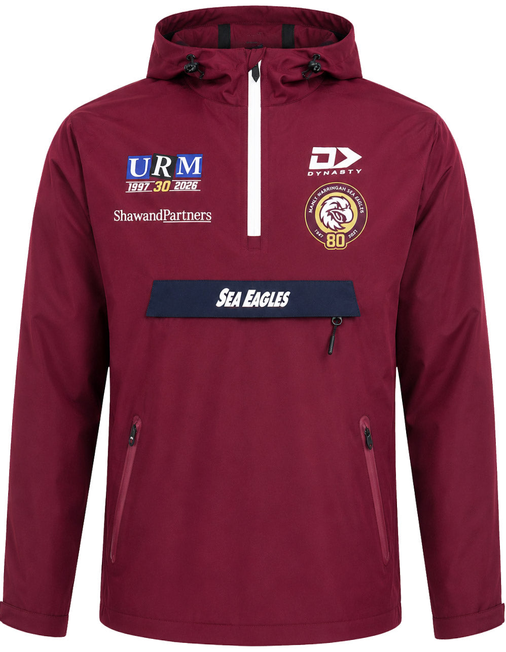Manly Sea Eagles 2026 NRL Mens Wet Weather Jacket