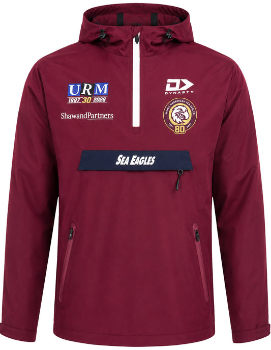 Manly Sea Eagles 2026 NRL Mens Wet Weather Jacket