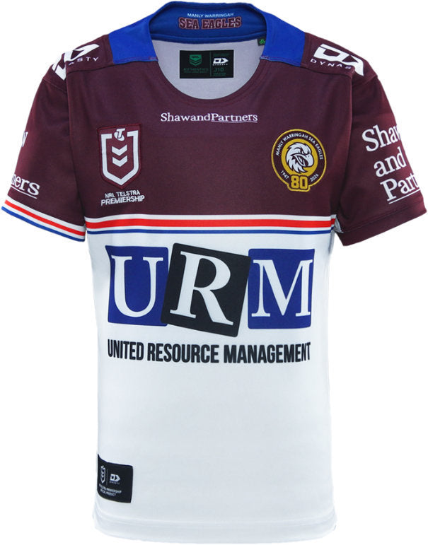 Manly Sea Eagles 2026 NRL Kids Home Jersey *PRESALE due FEB 2026*