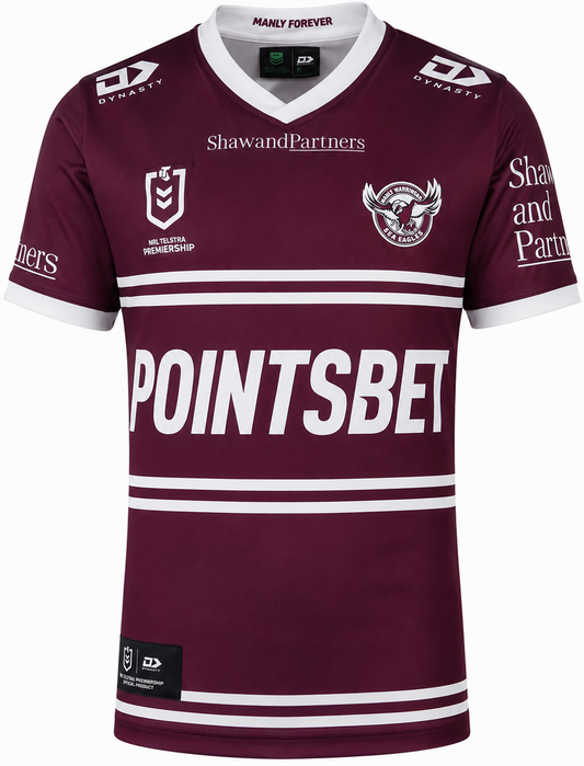 Manly Sea Eagles NRL Mens Home Jersey