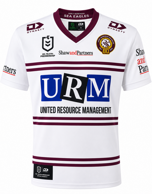 Manly Sea Eagles 2026 NRL Mens Away Jersey