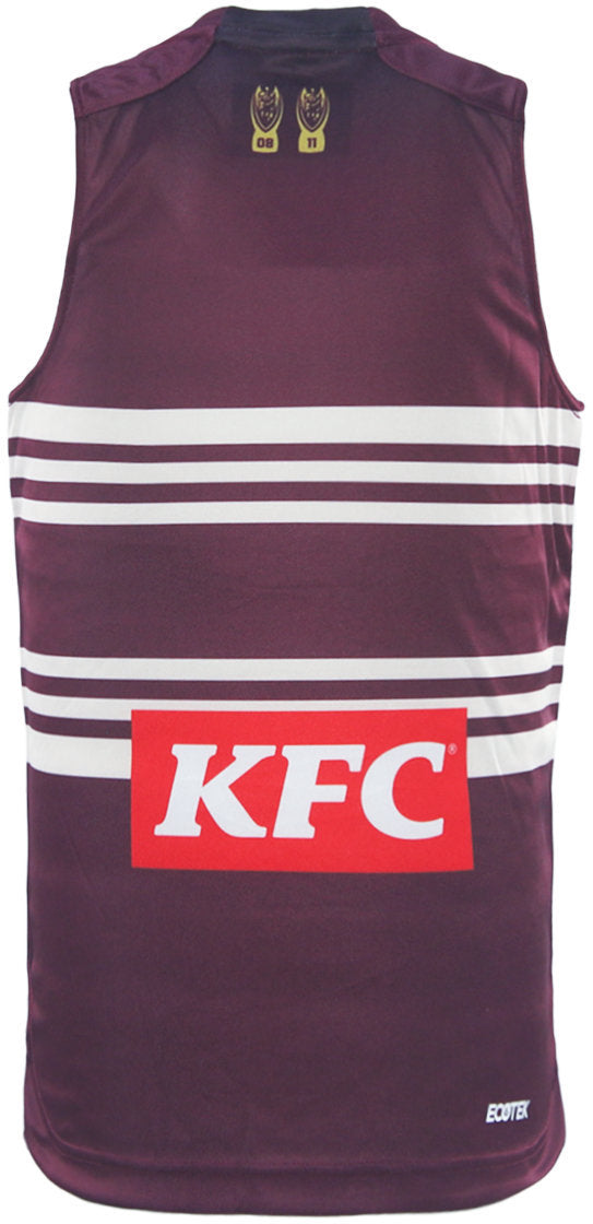 Manly Sea Eagles 2026 NRL Mens Maroon Training Singlet *PRESALE Due FEB 2026*