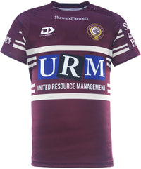 Manly Sea Eagles 2026 NRL Mens Maroon Training Shirt *PRESALE Due FEB 2026*
