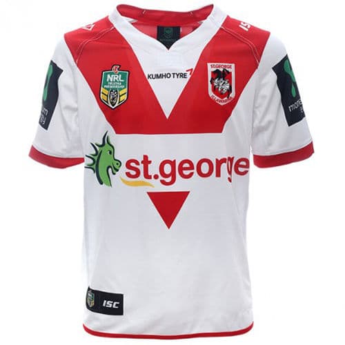 St George Dragons NRL Kids Home Jersey
