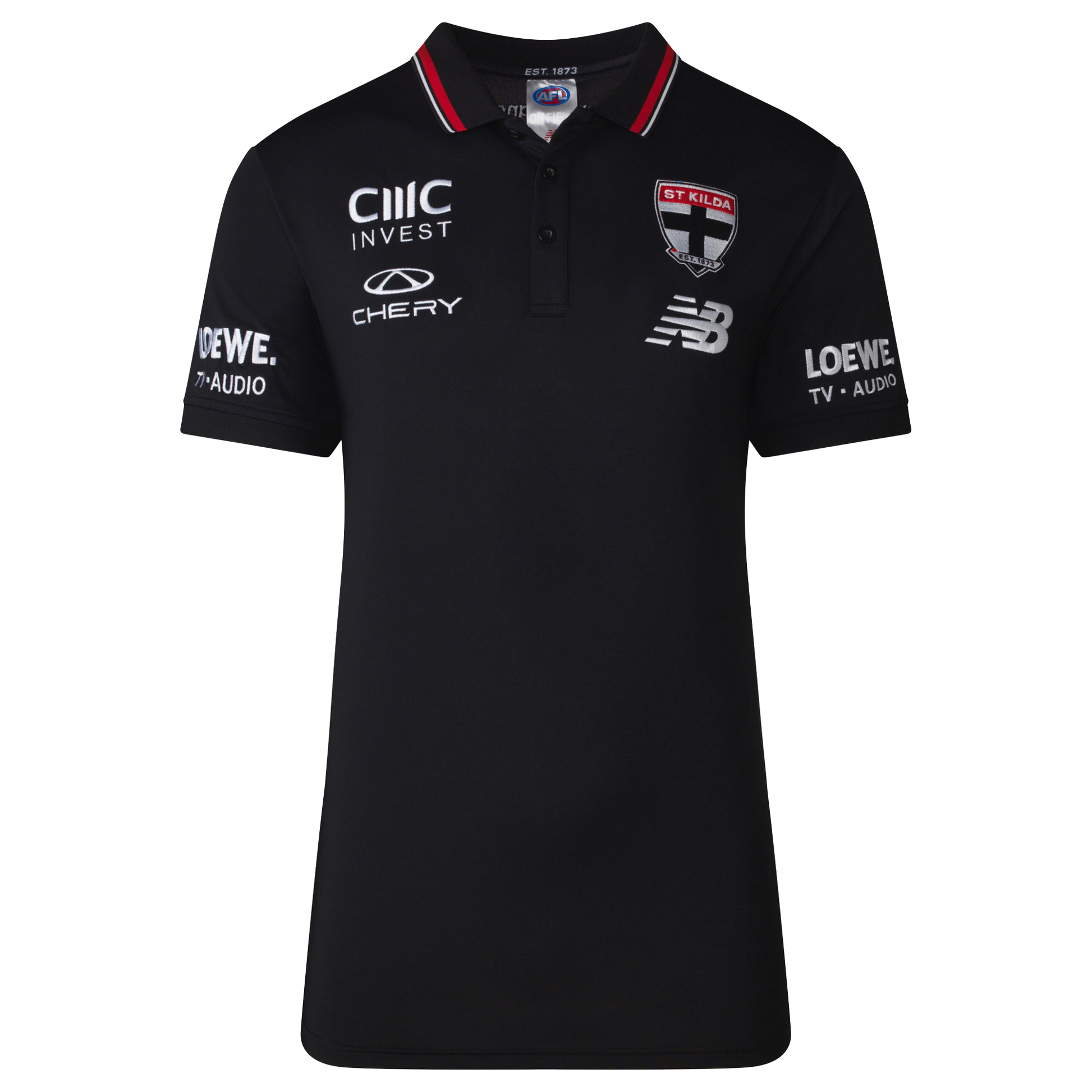 St Kilda Saints 2026 AFL Mens Media Polo