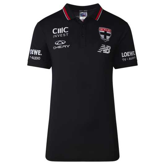 St Kilda Saints 2026 AFL Mens Media Polo