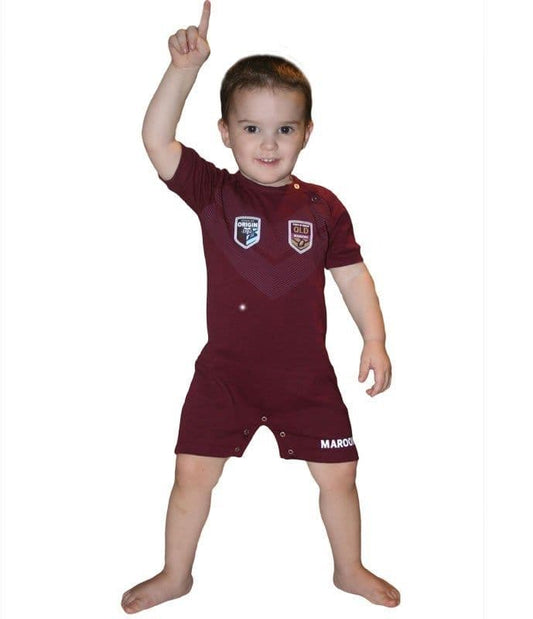 Queensland Origin Short Footysuit