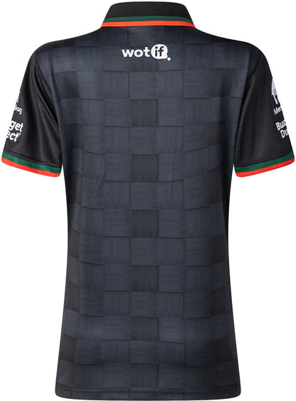 South Sydney Rabbitohs 2026 NRL Ladies Black Team Polo Shirt