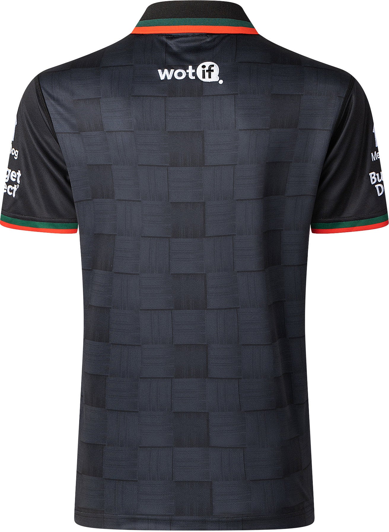 South Sydney Rabbitohs 2026 NRL Mens Black Team Polo Shirt