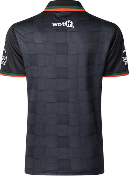 South Sydney Rabbitohs 2026 NRL Mens Black Team Polo Shirt