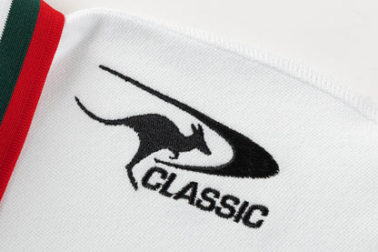 South Sydney Rabbitohs 2026 NRL Mens White Media Polo Shirt