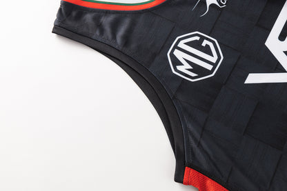 South Sydney Rabbitohs 2026 NRL Mens Black Training Singlet