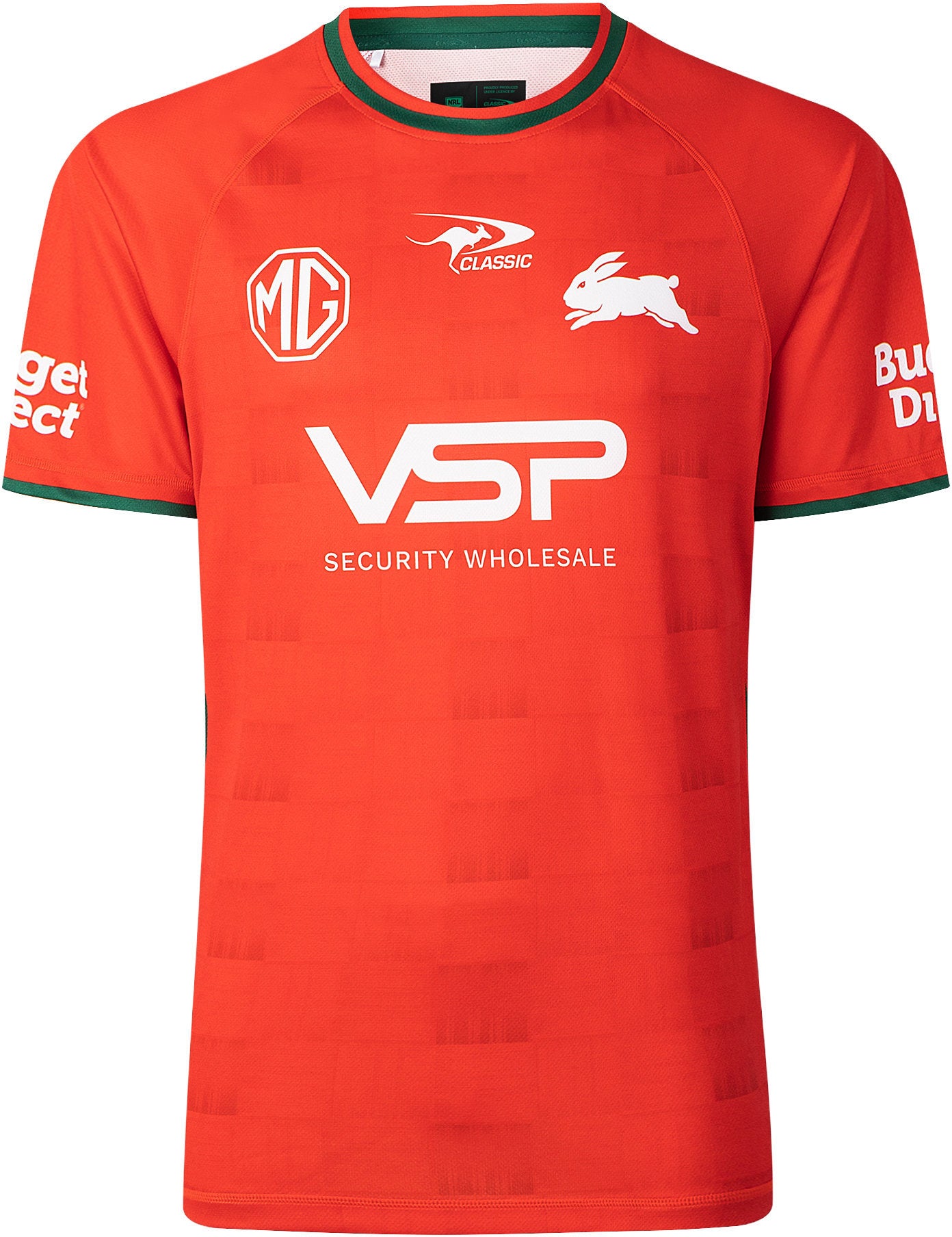 South Sydney Rabbitohs 2026 NRL Mens Red Training Shirt