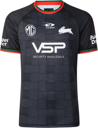 South Sydney Rabbitohs 2026 NRL Mens Black Training Shirt