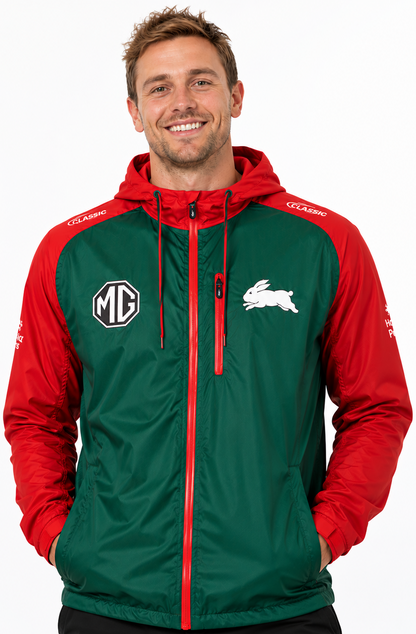 South Sydney Rabbitohs 2026 NRL Mens Wet Weather Jacket