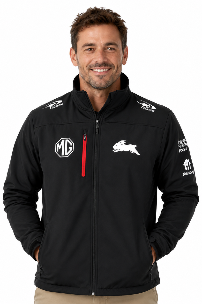 South Sydney Rabbitohs NRL Mens Softshell Jacket