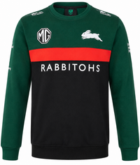South Sydney Rabbitohs 2025 NRL Mens Crew Fleece Jumper